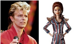 „Mattel“ pristato Davido Bowie garbei sukurtą Barbę