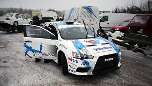 &bdquo;Halls Winter Rally 2017&ldquo; techninė komisija