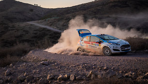 „WRC Rally Mexico“ dalyvauja D.Jocius