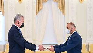 Prezidentas priėmė Armėnijos ambasadoriaus skiriamuosius ra&scaron;tus