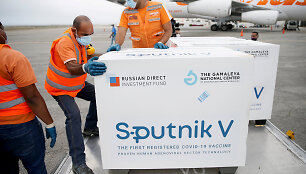 &bdquo;Sputnik V&ldquo; vakcinos siunta