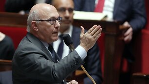 Prancūzijos finansų ministras Michelis Sapinas