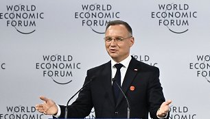 Lenkijos prezidentas Andrzejus Duda