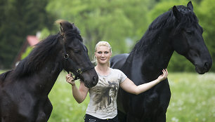 Neringa Indrišiūnaitė, žirgyno „Tobulas žirgas“ įkūrėja