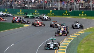 F-1 lenktynės Australijoje