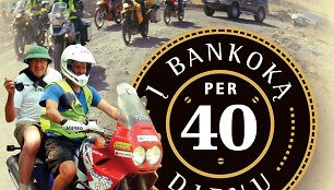 Knygos &bdquo;Į Bankoką per 40 dienų&ldquo; vir&scaron;elis