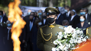 Lietuvos žydų genocido aukų pagerbimo ceremonija