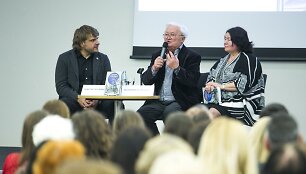Algimanto Čekuolio knygos pristatymo akimirka
