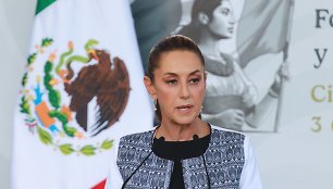 Meksikiečių prezidentė Claudia Sheinbaum / Carlos Santiago / ZUMAPRESS.com