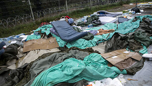 Migrantų stovykla Rūdninkuose