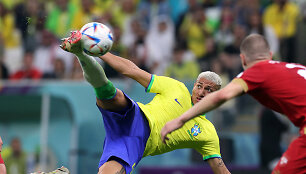 Richarlisonas mu&scaron;ė nuostabų įvartį