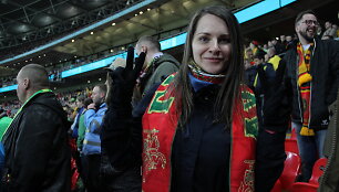 Lietuvos sirgaliai Londone ir Londono &bdquo;Wembley&ldquo; stadione