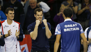 Andy Murray ir Jamesas Wardas