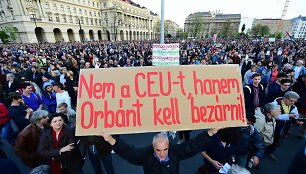 Vengrijos valdžia spaudžia Vidurio Europos Universitetą Budape&scaron;te