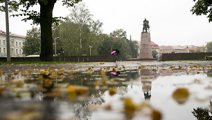 Rudeniškas oras apgaubė Vilnių