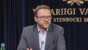Estijos užsienio reikalų ministras Margusas Tsahkna 