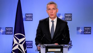 NATO generalinis sekretorius Jensas Stoltenbergas