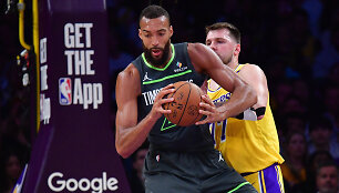 Rudy Gobert'as ir Luka Dončičius