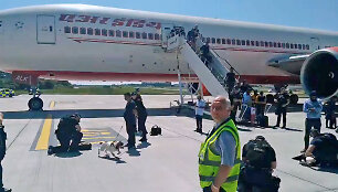 Stanstedo oro uoste nutupdytas &bdquo;Air India&ldquo; lėktuvas