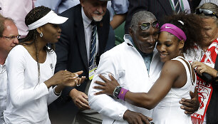 Richardas Williamsas ir Serena Williams