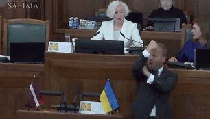 Latvijos parlamento narys Aleksejus Roslikovas