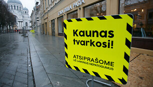 Atnaujinti Laisvės alėjos pastatai