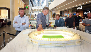 Pristatytas S.Dariaus ir S.Girėno stadiono rekonstrukcijos projektas