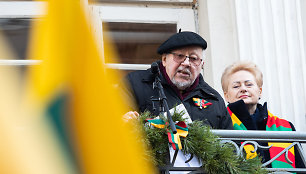 Vytautas Landsbergis, Dalia Grybauskaitė