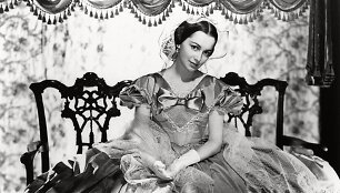 Olivia de Havilland filme &bdquo;Vėjo nublok&scaron;ti&ldquo;