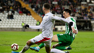 A lygos futbolo rungtynės: Marijampolės &bdquo;Sūduva&ldquo; - Vilniaus &bdquo;Žalgiris&ldquo;