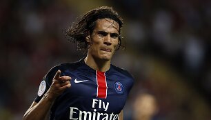Edinsonas Cavani pasižymėjo du kartus
