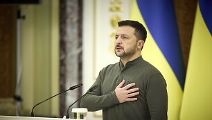 V. Zelenskis / Ukraine Presidency/Ukrainian Pre / ZUMAPRESS.com