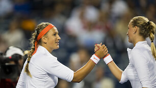 Viktorija Azarenka ir Petra Kvitova