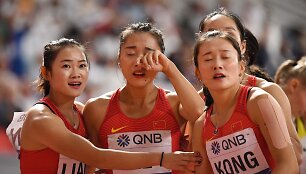 Kinijos 4x100 metrų bėgimo komanda