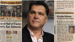 Arvydas Sabonis įtrauktas tarp Ispanijos krep&scaron;inio legendų.