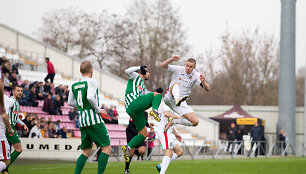 A lygos futbolo rungtynės: &bdquo;Sūduva&ldquo; - Vilniaus &bdquo;Žalgiris&ldquo; 