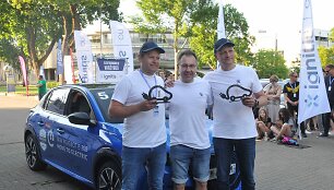 Elektromobilių lenktynės &bdquo;Ignitis ON: pažink Lietuvą!&ldquo;