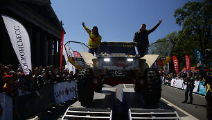 &bdquo;Ladoga Rally 2017&ldquo; starto podiumas