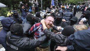 Protestai Sakartvele