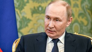 Vladimiras Putinas / IMAGO/Kristina Kormilitsyna / IMAGO/SNA