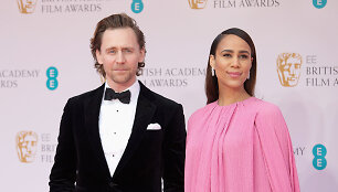 Tomas Hiddlestonas ir Zawe Ashton