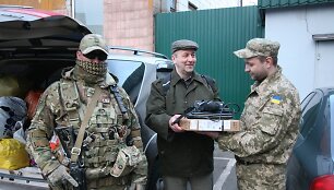 Labdara ir pie&scaron;iniai Ukrainos kariams