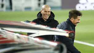 Zinedine'as Zidane'as ir Diego Simeone