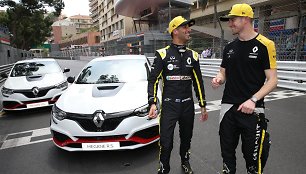 „Renault Megane R.S. Trophy-R“ pristatymas Monake