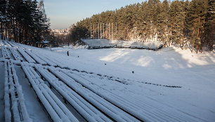 Kalnų parkas žiemą