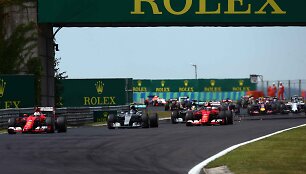 Formulė 1: GP etapas Vengrijoje