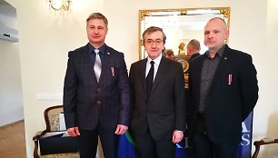 Apdovanojimas Italijos ambasadoje Vilniuje