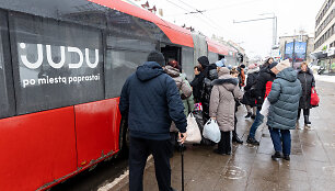 Vilniaus vie&scaron;asis transportas streiko metu