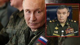 Vladimiras Putinas ir Valerijus Gerasimovas
