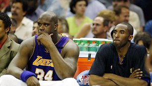 Shaquille'as O’Nealas ir Kobe Bryantas